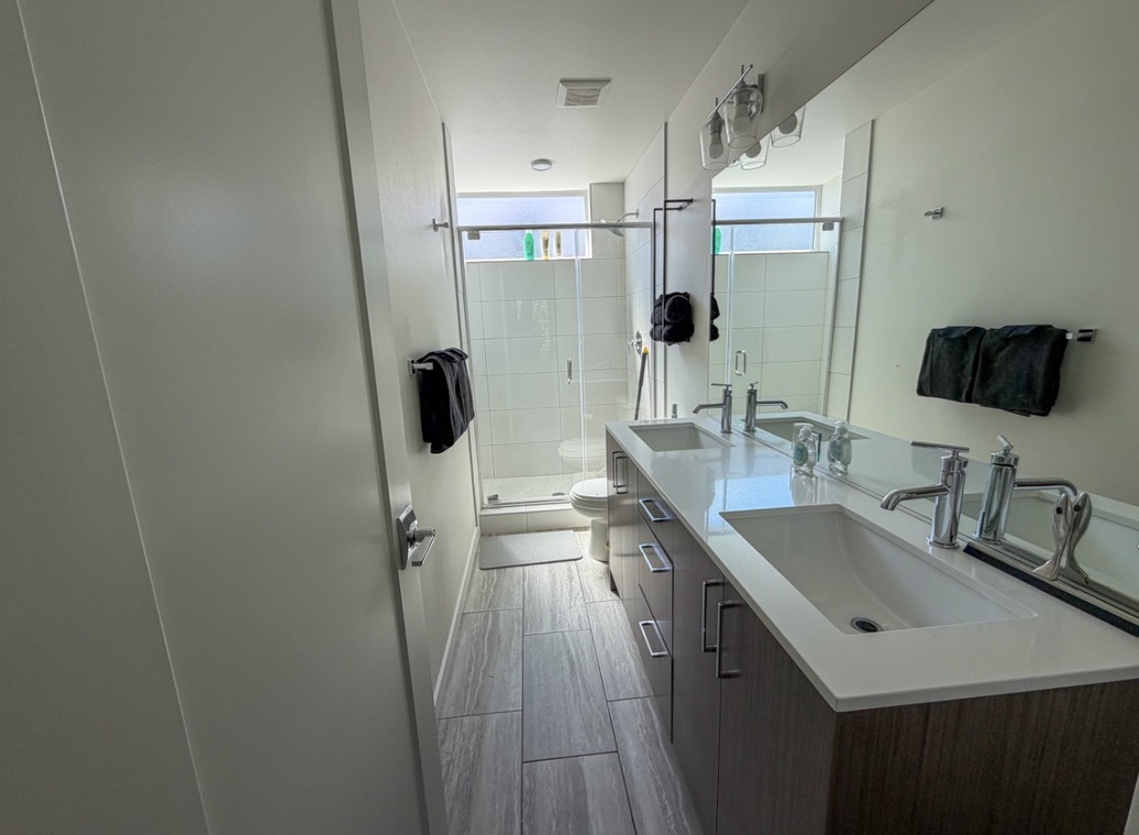 Primary bathroom vanity